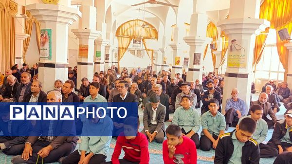 نماز عبادی سیاسی جمعه در شهرستان خلیل آباد 