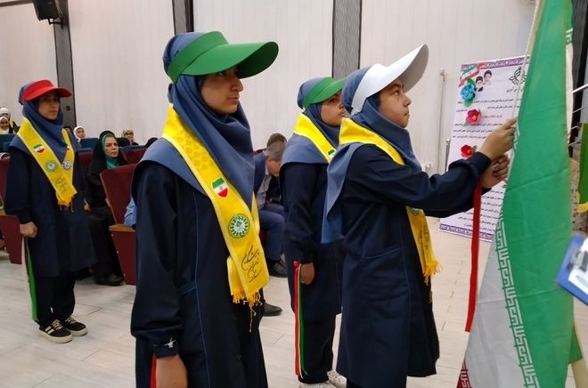 آیین بزرگداشت بیست و ششمین سالروز تأسیس سازمان دانش‌آموزی درکهریزک