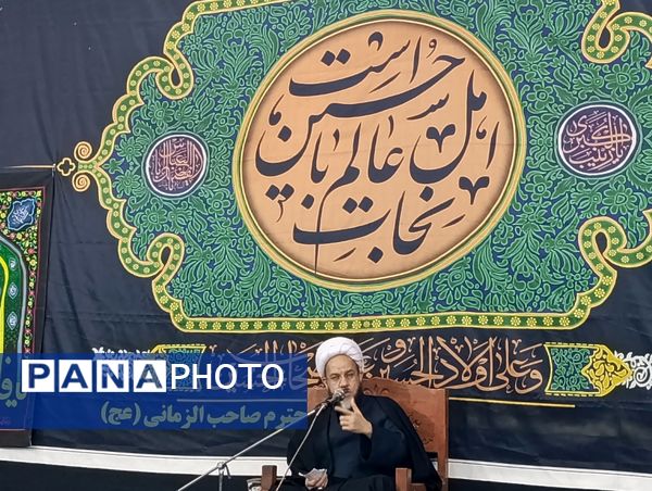 عزاداری شب شهادت حضرت فاطمه(س) در شهرستان خلیل آباد 