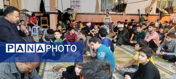 روز دوم اعتکاف پسران آشخانه 