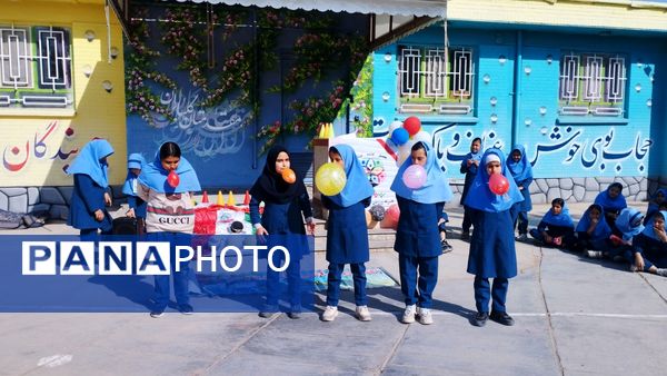 المپیاد ورزشی در مدرسه فرهنگ خلیل آباد 