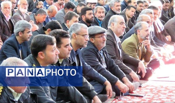 مراسم بزرگداشت سالگرد حماسه ۹ دی در خلیل آباد 