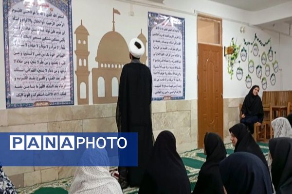 زنگ نماز در روز اول ماه مهر ۱۴۰۴در دبیرستان شهید مجید دهنوی نیشابور 