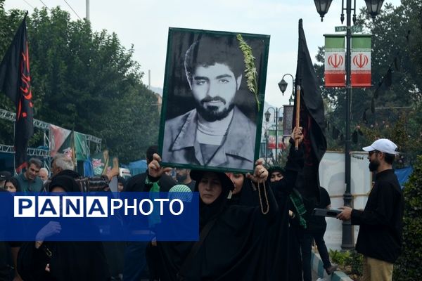 برپایی موکب عشاق الحسین سازمان دانش‌آموزی شهر تهران