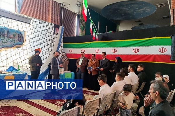 برگزاری جشن اتمام حفظ کل قرآن واعطای مدرک قرآنی به دانش آموزان و 