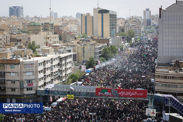 تشییع شهدای اقتدار در تهران - 3