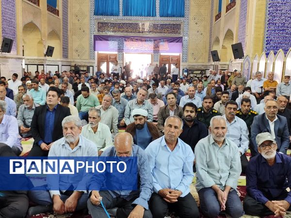 نماز جمعه شهرستان دارالصابرین بم 