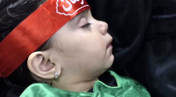 همایش شیرخوارگان حسینی در گلوگاه 