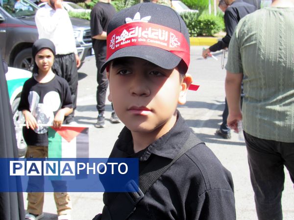 مشتاقان زیارت اربعین در سنندج پای‌کار راهپیمایی جاماندگان