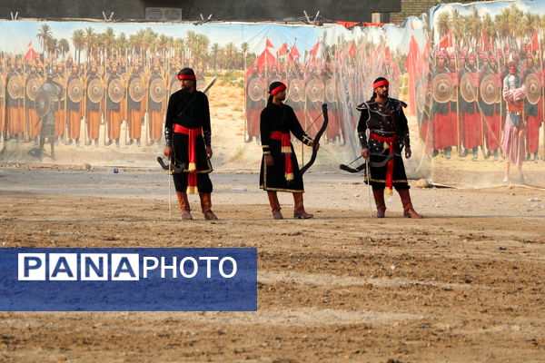 بازآفرینی نوجوان کربلا زیر آسمان لامرد
