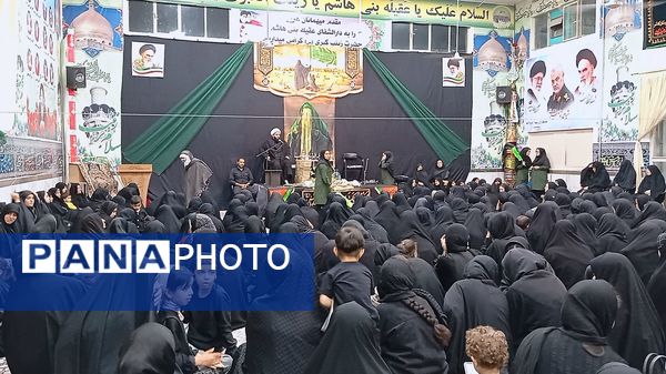 سومین شب عزاداری سیدالشهدا (ع) در فرح‌آباد کاشمر