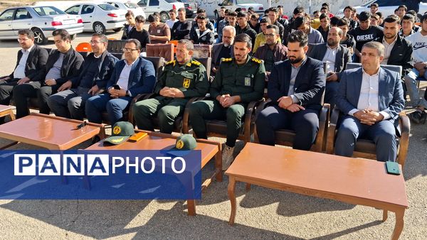 افتتاح زمین چمن مصنوعی آموزشگاه شبانه‌روزی علی بن ابیطالب آقبراز