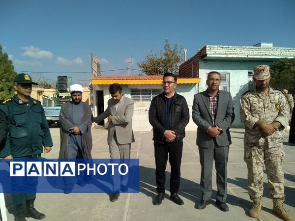مراسم وداع با شهید گمنام در دبیرستان غیر دولتی شهید صحرایی