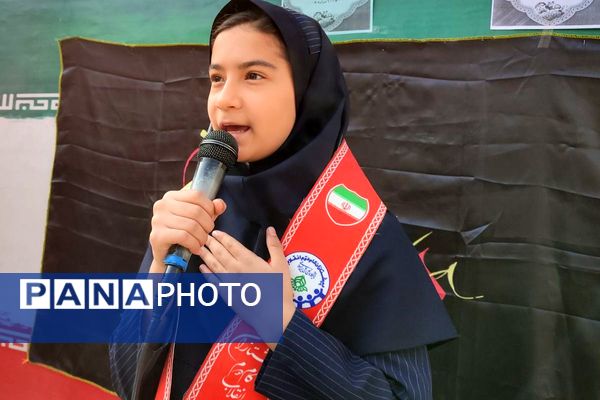 شور وشوق دانش‌آموزان در برنامه صبحگاهی مدرسه مریم بهارستان دو