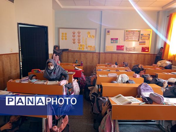 مانور زلزله در دبستان مصلی نژاد حضرت زینب(س)