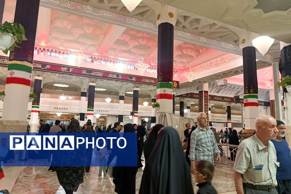 حرم حضرت معصومه، در ماتم غم هشتمین اختر تابناک امامت