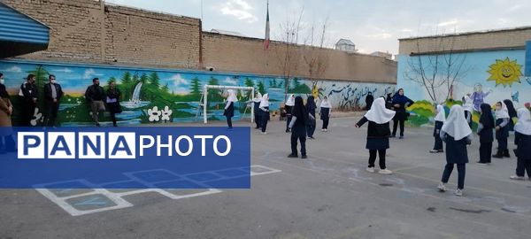 کارگاه آموزشی مدرسه حیات «حلقه‌های یادگیری تربیت‌بدنی» در مدرسه شهید احمد خاقانی شهرستان شیروان