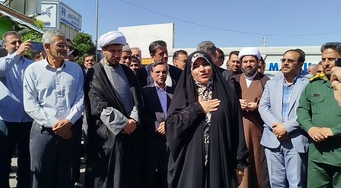 سفر «سحر امامی» بانوی قهرمان رسانه ملی به فاروج