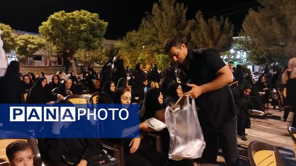 برگزاری مراسم عزاداری شب ششم ماه‌محرم در شهر نیم‌‌ور