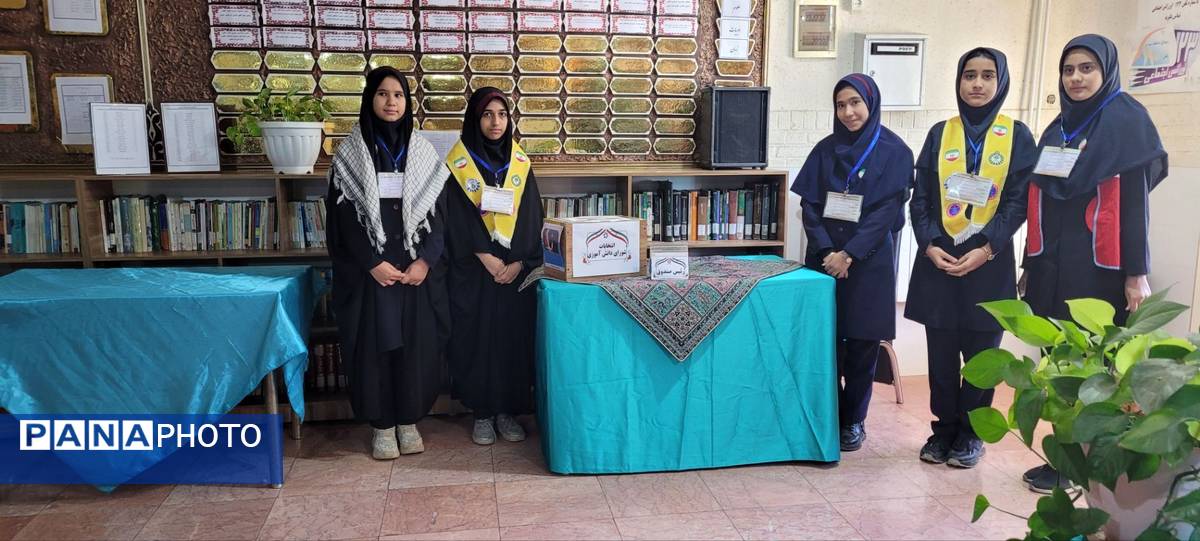 پایان شور انتخاباتی در دبیرستان مهدی خدابنده  