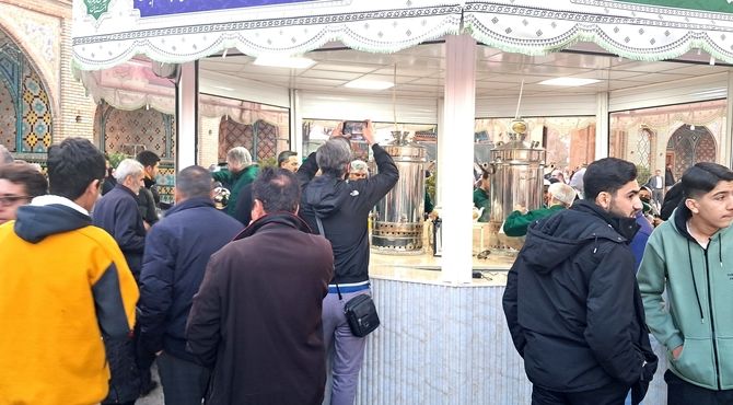 جشن میلاد امام جواد(ع) در امامزاده حسین برگزار شد