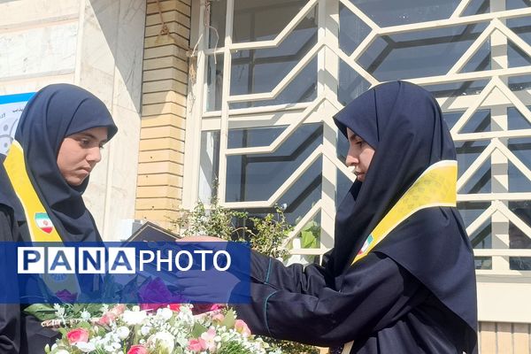 افتتاحیه المپیاد ورزشی درون مدرسه ای در دبیرستان مهر نیشابور