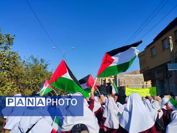  راهپیمایی یوم الله 13 آبان در حاجی‌آباد