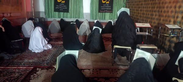 مراسم احیای شب بیست و سوم ماه مبارک رمضان در مسجد سید الشهدا شهرستان شیروان