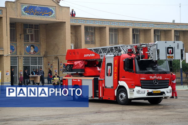 پناه‌گیری، خروج، نجات؛ مانور زلزله در خوزستان
