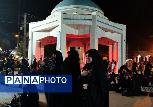  مراسم عزاداری اباعبدالله الحسین(ع) در مسجد شهدای گمنام 
