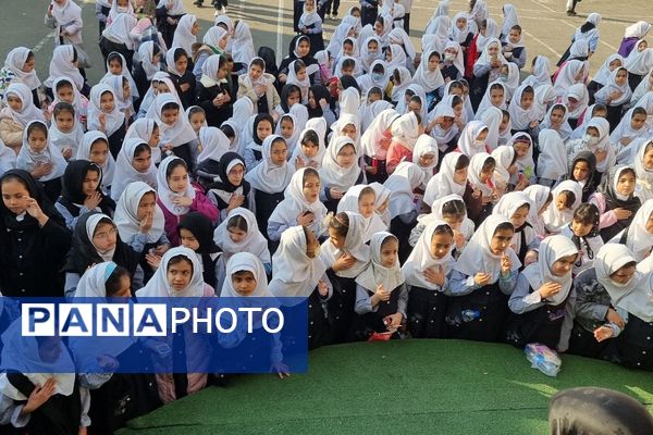 جلوه‌های عشق و ماتم فاطمی دانش‌آموزان ورامینی