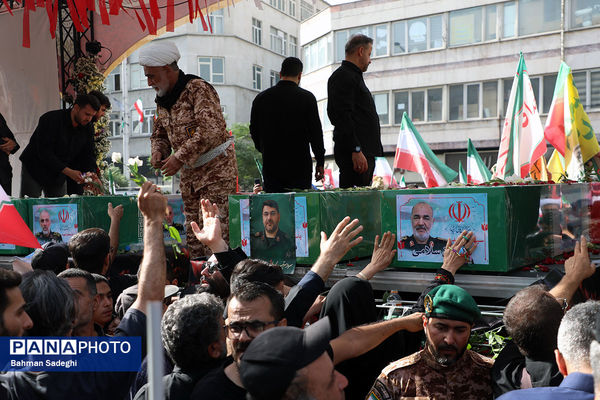 تشییع شهدای اقتدار در تهران - 2