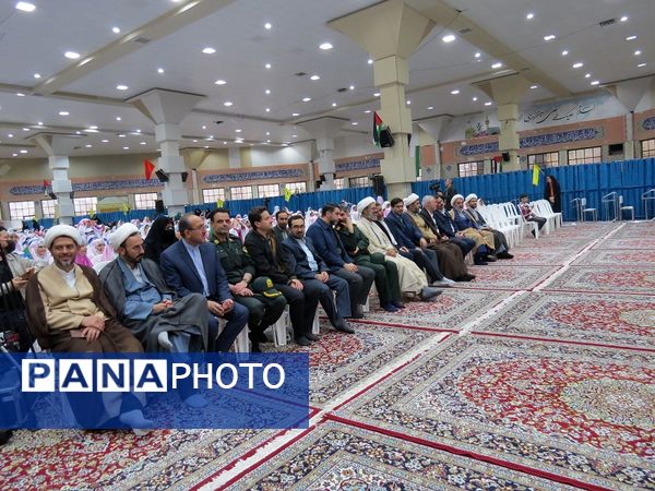 برگزاری جشن روزه اولی دختران در مصلی امام خمینی(ره) شهرستان بجنورد
