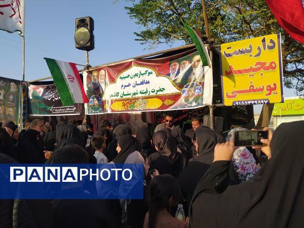 پیاده روی جاماندگان اربعین در کاشمر