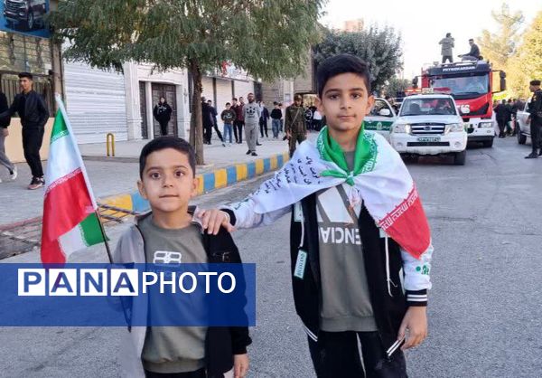 برگزاری راهپیمایی ۱۳ آبان در شهرستان اسلام آباد غرب