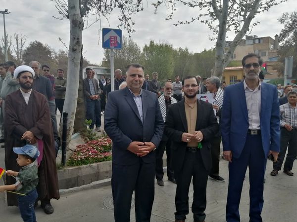 حماسه نیشابوری‌های غیور در روز قدس