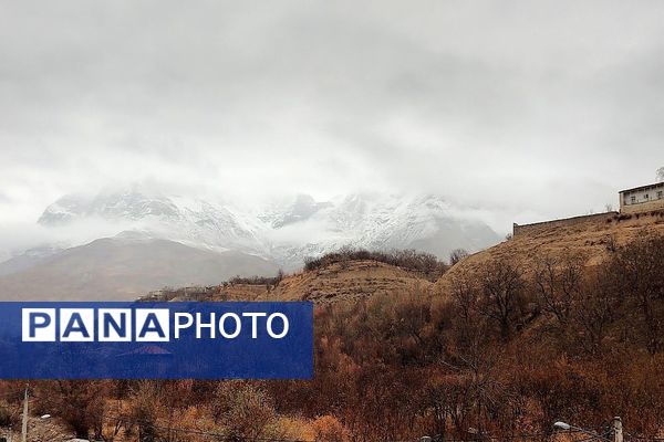 چهره شفاف و دل انگیز شهربارنیشابور با بارش  باران پاییزی  