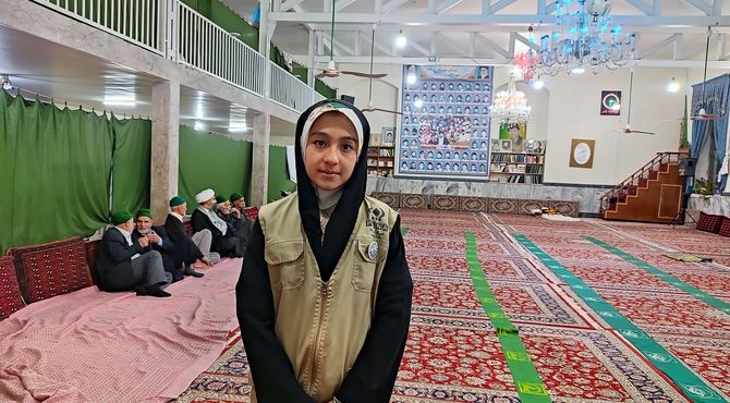 گذری بر اولین روز اعتکاف دانش آموزی سه روز در بهشت، شهر بار نیشابور