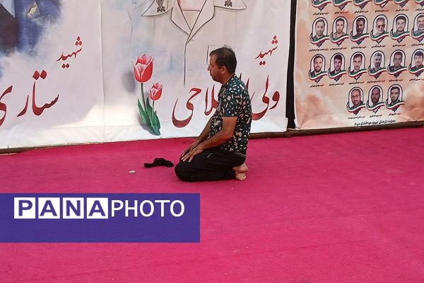 برپایی موکب "عشاق الحسین(ع) " سازمان دانش‌آموزی شهرستانهای تهران در مسیر زائران اربعین