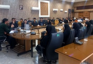 برگزاری جلسه تربیتی بصیرتی حوزه های بسیج دانش آموزی ناحیه امام رضا(ع)