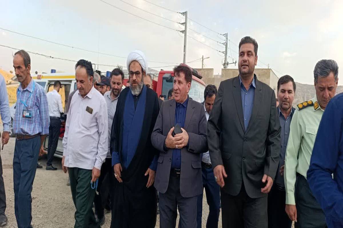 بازدید میدانی فرماندار و امام جمعه کوهدشت از مواکب مسیر دربگنبد و پل سیمره در آستانه اربعین حسینی