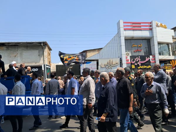 تشییع پیکر شهید پارسا شکوهی در قائمشهر
