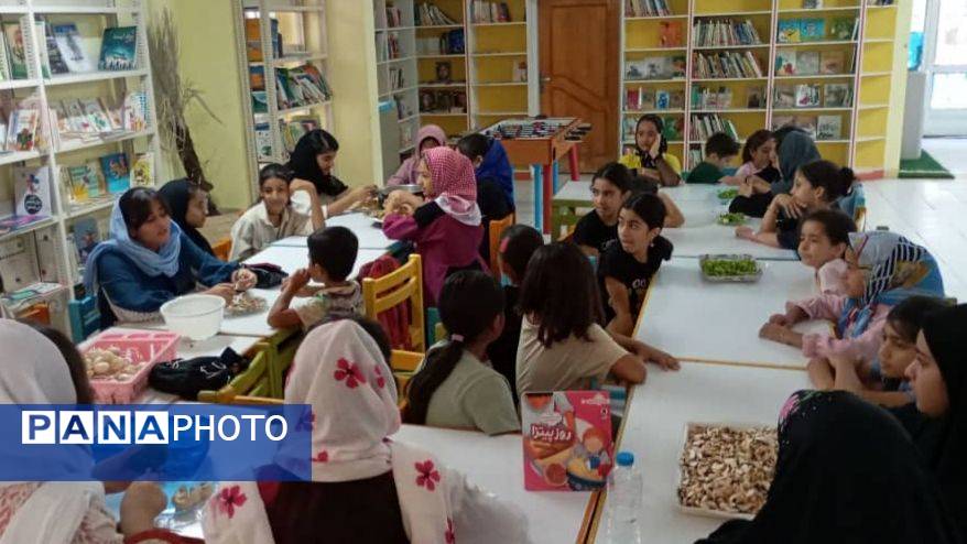 کارگاه«بازی کن، پیتزا بپز» در کانون پرورش فکری کودکان و نوجوانان حاجی آباد