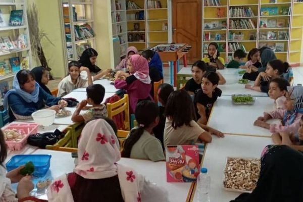 کارگاه«بازی کن، پیتزا بپز» در کانون پرورش فکری کودکان و نوجوانان حاجی آباد