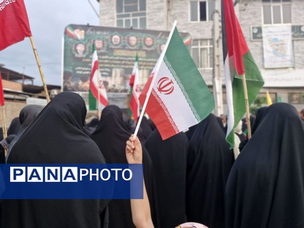 اجتماع مردمی حمایت از سربازان وطن در گلوگاه 