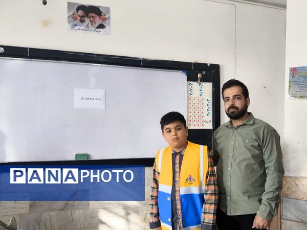 اجرای طرح همیار گاز در دبستان شهید پسندیده فدافن گامی نو برای فرهنگ‌سازی ایمنی 
