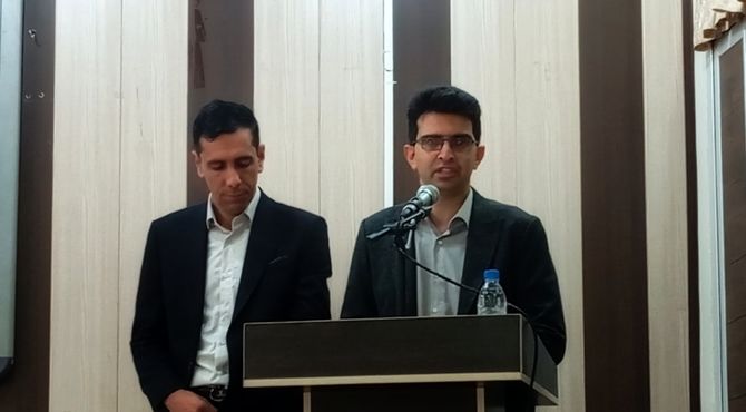 آیین تکریم و معارفه رئیس آموزش و پرورش شهرستان بِن