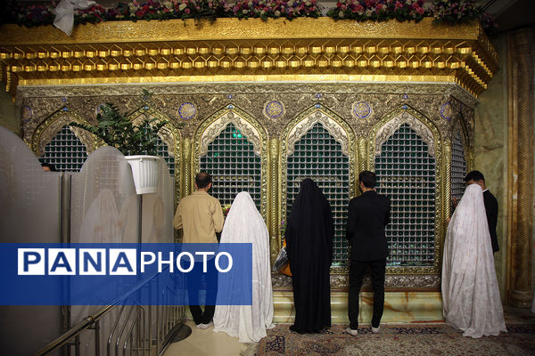 جشن ازدواج ۳۲۵ زوج جوان در حرم حضرت معصومه (س)