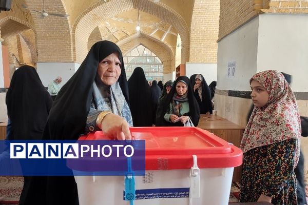 حضور مردم شهید پرور دیار سلسله الذهب در انتخابات ریاست جمهوری