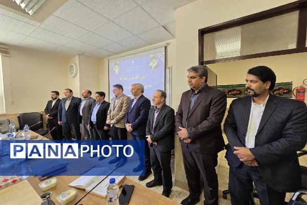 فصل تازه خدمت‌رسانی؛ مهدی ذبیحی بر سکوی مدیریت آموزش و پرورش گناباد